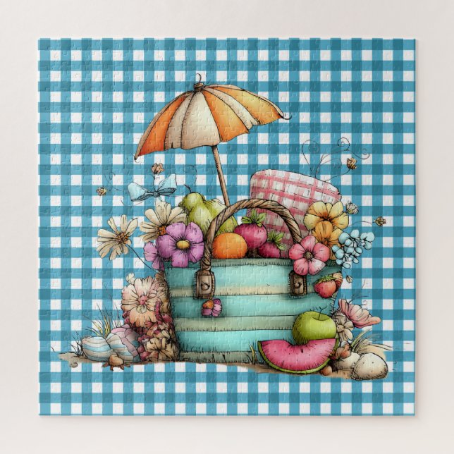 Summer Beach Puzzle (Vertical)