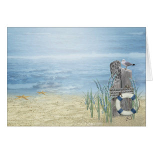 Summer Beach Scene