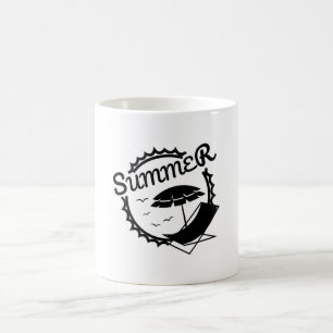 Summer Beach Sea Sun Surf Vacation Funny Gift Idea Coffee Mug