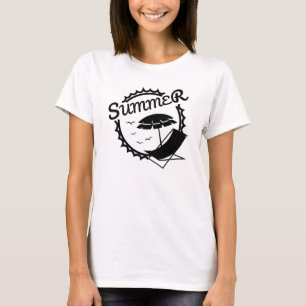 Summer Beach Sea Sun Surf Vacation Funny Gift Idea T-Shirt