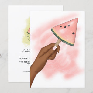 Summer Beach Vacation Birthday Party Invitation