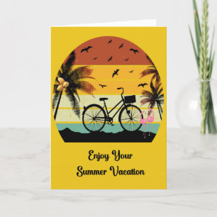 Summer Beach Vacation Card