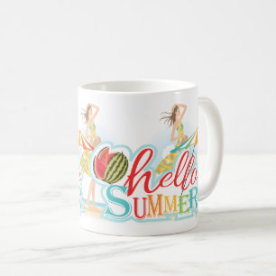 Summer Beach Vacation Relax Coffee Mug