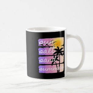Summer Beach Vacation Salt Sun Sand Sunset Cruise Coffee Mug