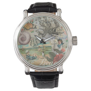 summer beach vintage octopus antique sailing watch