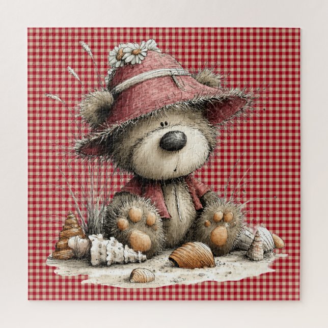 Summer Bear Puzzle (Vertical)