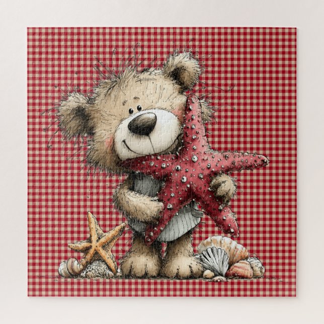 Summer Bear Puzzle (Vertical)