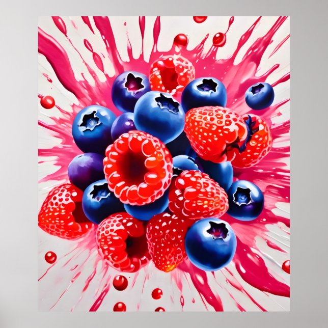 Summer Berry Sensation Poster (Front)
