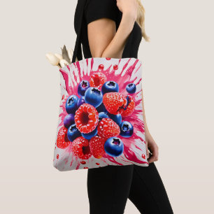 Summer Berry Sensation Tote Bag