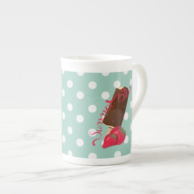 Summer Bliss - Bone China Mug (Front Right)