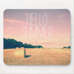 Summer Bliss in the English countryside Mouse Pad
