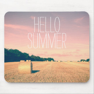 Summer Bliss in the English countryside Mouse Pad