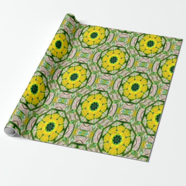 Summer Blooms.... Wrapping Paper (Unrolled)
