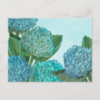 Summer Blue Hydrangea Bouquet