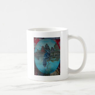 summer bluejay coffee mug
