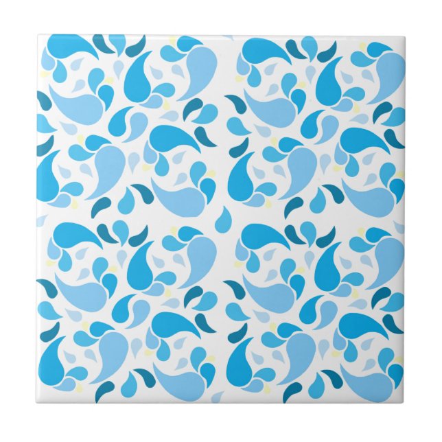 Summer Blues Tile (Front)