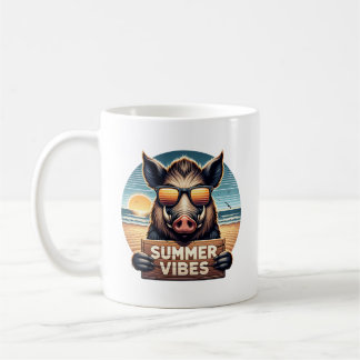Summer Boar Coffee Mug