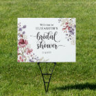 Summer Boho Wildflower Bridal Shower Welcome