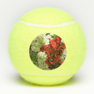 Summer Bouquet Flowers Tennis Balls