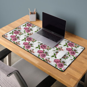 Summer bouquets desk mat