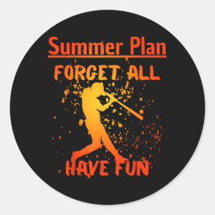 Summer Break 2023 Happy Last Day Of School  Classic Round Sticker
