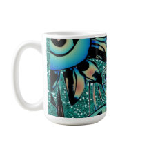 Summer Breeze Floral Coffee Mug