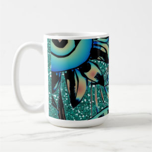 Summer Breeze Floral Coffee Mug