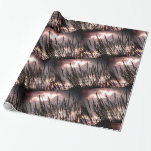 Summer Breeze, Grass ,Skies Photo Wrapping Paper