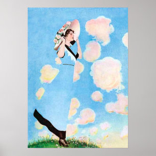 Summer Breezes by C Coles Phillips Poster