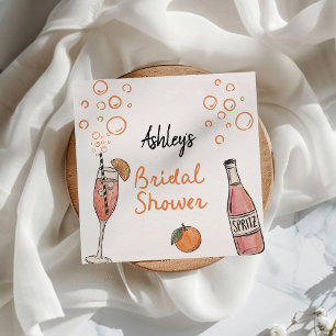 Summer Bridal Shower  Napkin