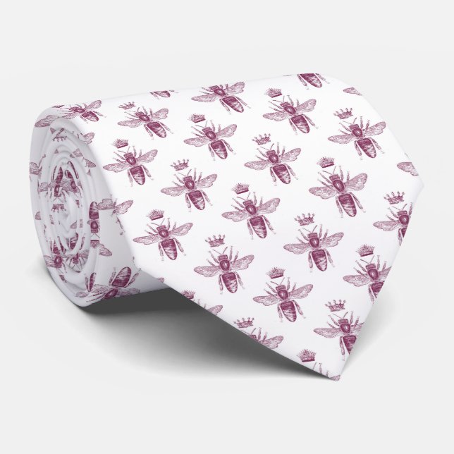 Summer Bumble Bee Neck Tie (Rolled)