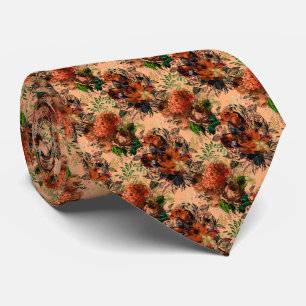 Summer Bumble Bee Neck Tie