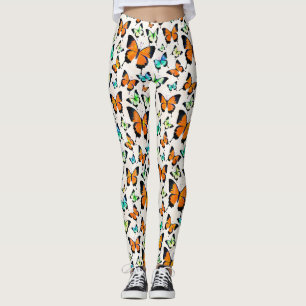 Summer butterflies leggings