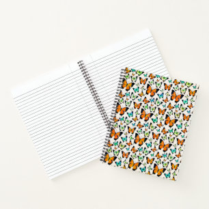Summer butterflies notebook