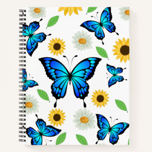 Summer Butterflies  Notebook