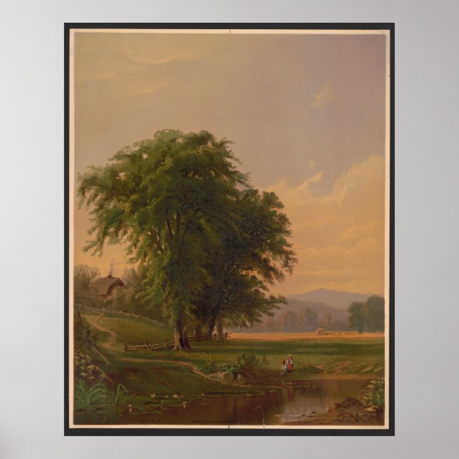 Summer by Alfred Bricher Poster (Front)