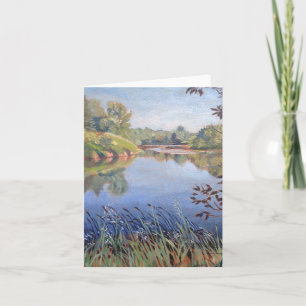 'Summer Calm South Nation' note card print