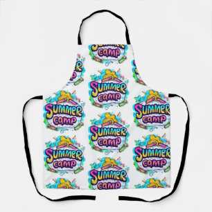 Summer Camp - Colorful Summer Camp Apron