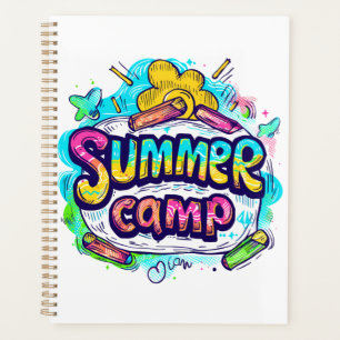 Summer Camp - Colorful Summer Camp Planner