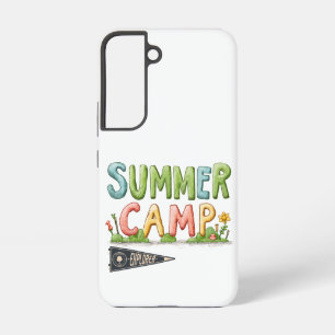 Summer Camp - Colorful Summer Camp Samsung Galaxy Case