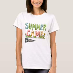 Summer Camp - Colorful Summer Camp T-Shirt