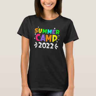 Summer Camp For Kids Boys Girls Summer Camp 2022 T-Shirt