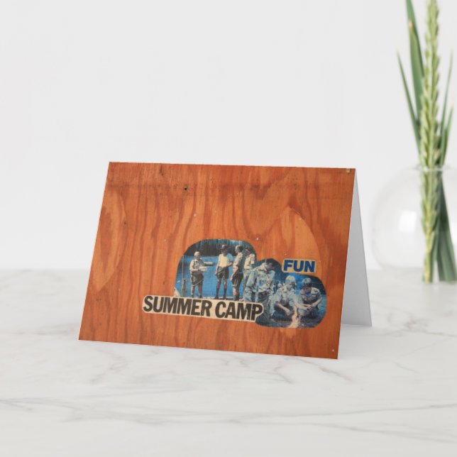 Summer Camp Fun Card (Front)