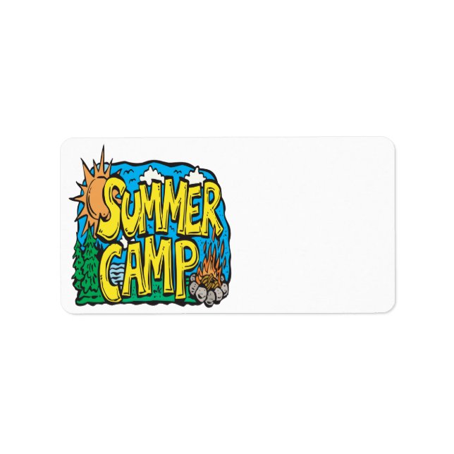 Summer Camp Label (Front)