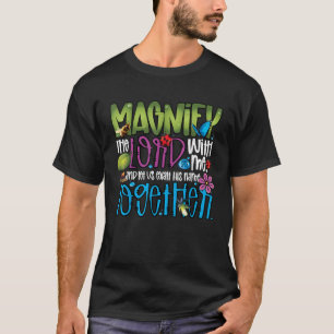 Summer Camp Magnify The Lord With Me VBS 2025 Men  T-Shirt