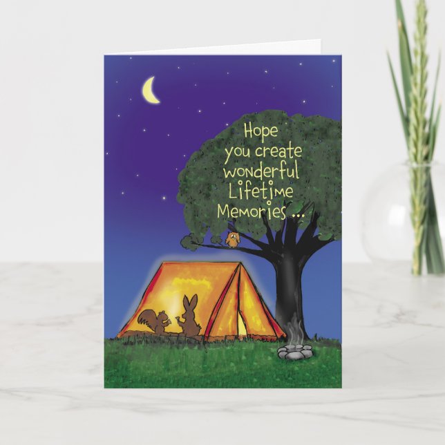 Summer Camp - Miss you - Greeting Card (Front)