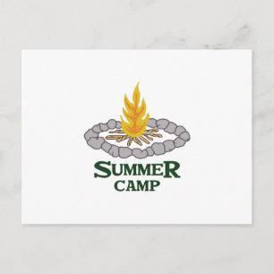 SUMMER CAMP POSTCARD
