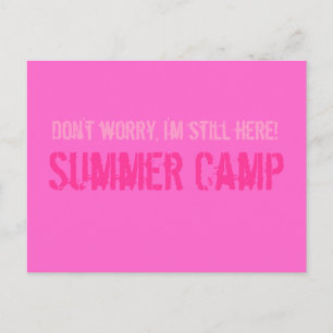 Summer Camp Postcard