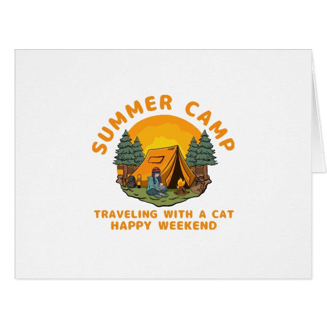 Summer camp  travelling with a cat  (Front Horizontal)