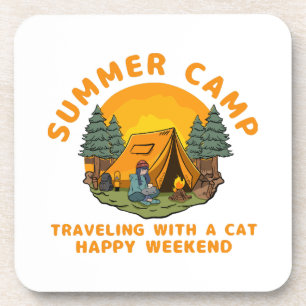 Summer camp  travelling with a cat  coaster